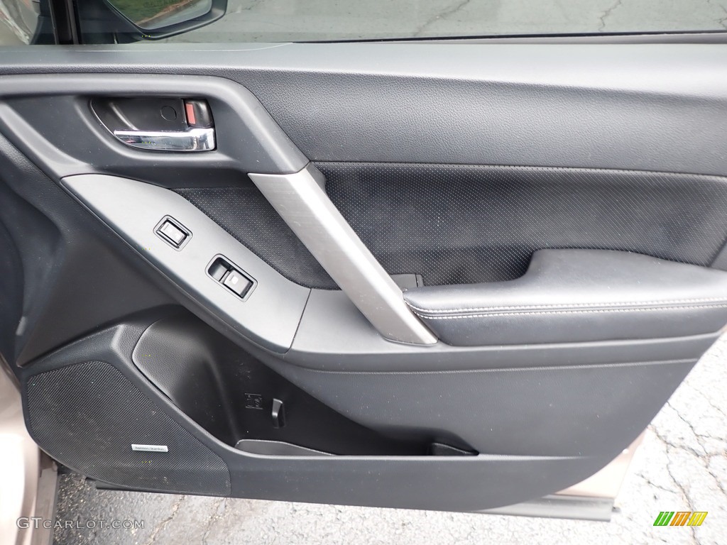 2015 Subaru Forester 2.5i Touring Black Door Panel Photo #143097946