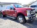 2019 Ruby Red Ford F350 Super Duty XLT Crew Cab 4x4  photo #4