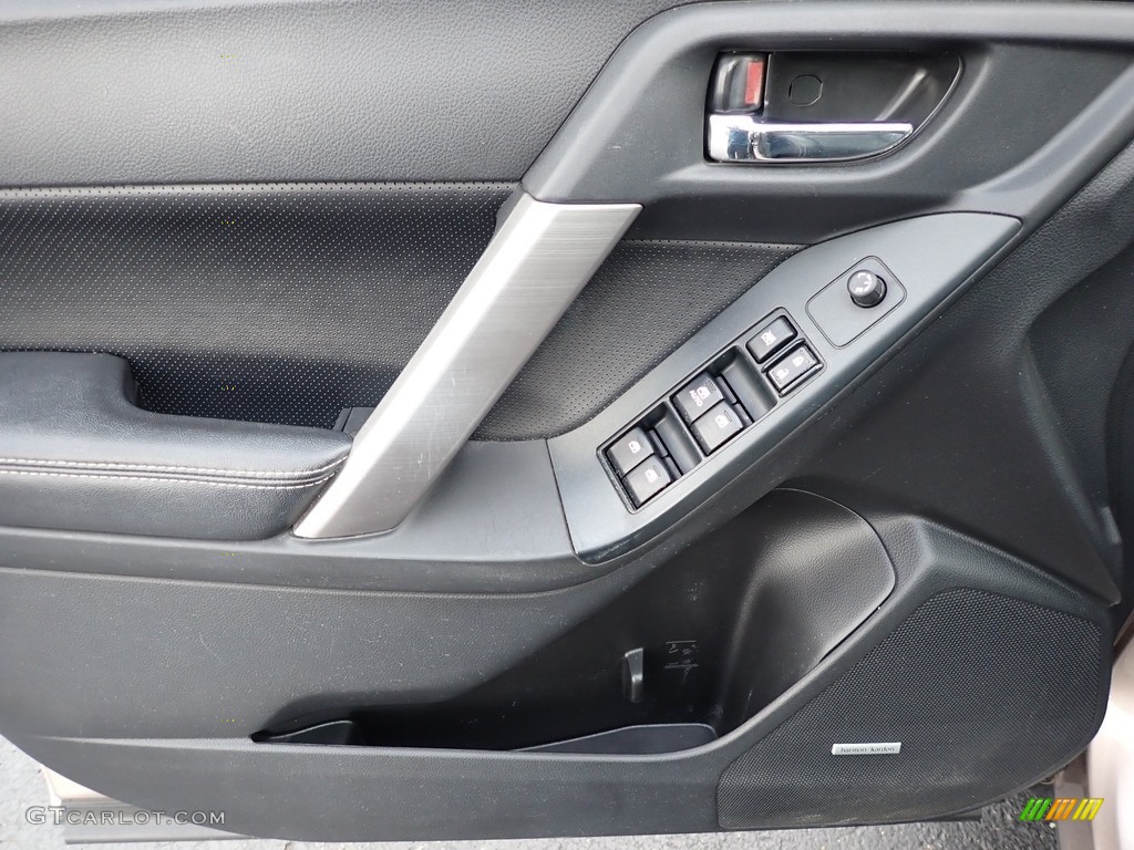 2015 Subaru Forester 2.5i Touring Black Door Panel Photo #143098264