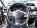 2015 Subaru Forester Black Interior Steering Wheel Photo