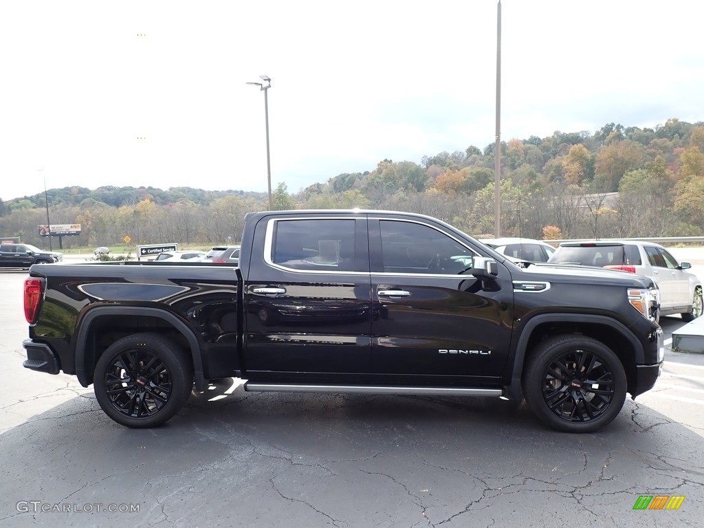 Onyx Black 2021 GMC Sierra 1500 Denali Crew Cab 4WD Exterior Photo #143098546