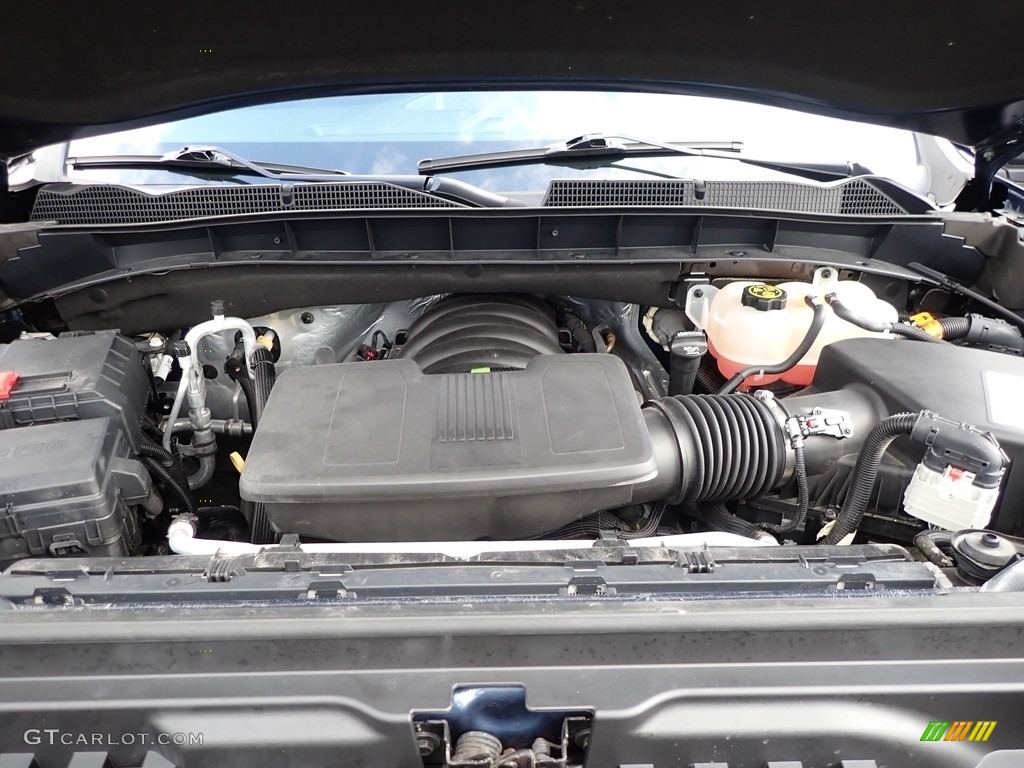 2019 Sierra 1500 SLE Crew Cab 4WD - Pacific Blue Metallic / Jet Black photo #2