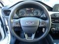 2021 Ford Escape Dark Earth Gray Interior Steering Wheel Photo