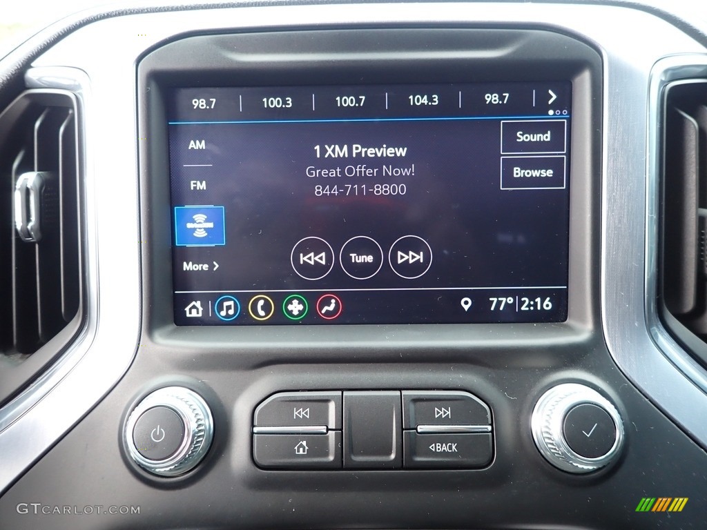 2019 Sierra 1500 SLE Crew Cab 4WD - Pacific Blue Metallic / Jet Black photo #24