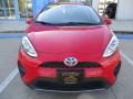 2018 Absolutely Red Toyota Prius c Two  photo #2