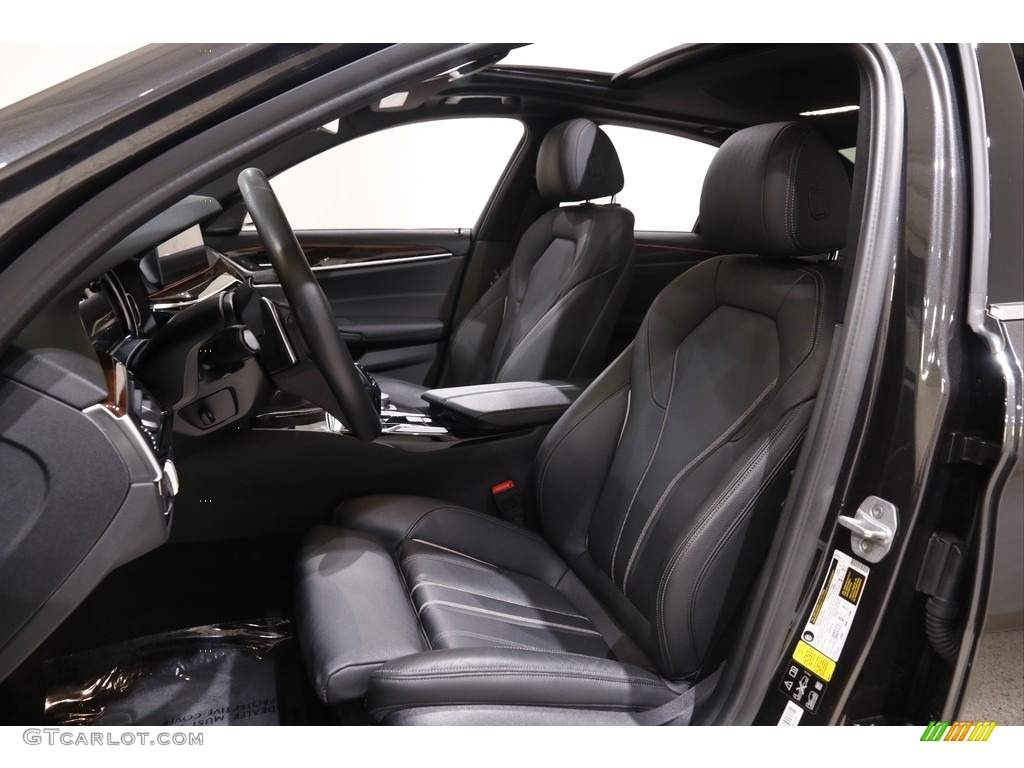 2018 5 Series 540i xDrive Sedan - Dark Graphite Metallic / Black photo #5