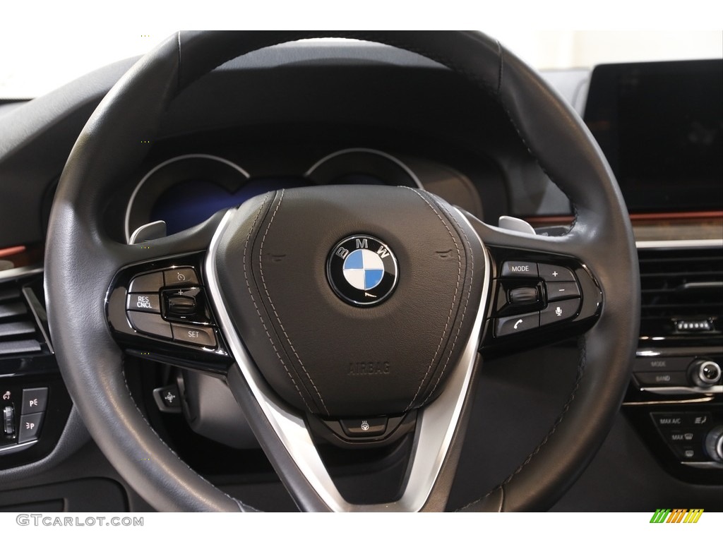 2018 5 Series 540i xDrive Sedan - Dark Graphite Metallic / Black photo #7