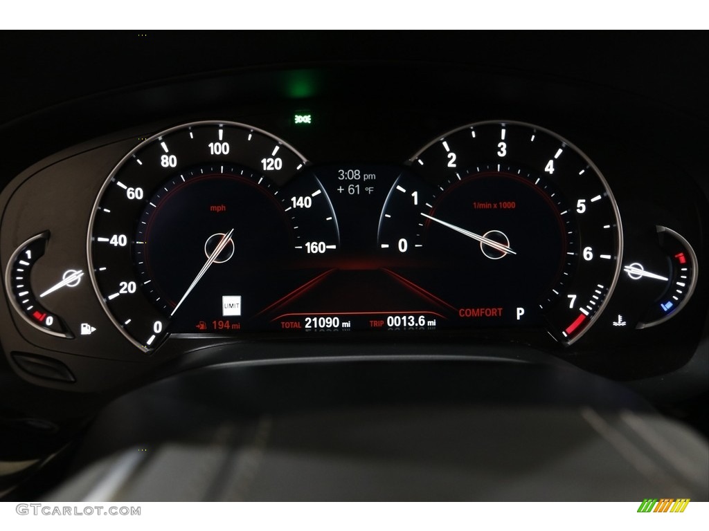 2018 5 Series 540i xDrive Sedan - Dark Graphite Metallic / Black photo #8