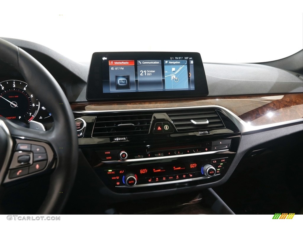 2018 5 Series 540i xDrive Sedan - Dark Graphite Metallic / Black photo #9
