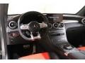 AMG Cranberry Red/Black Dashboard Photo for 2020 Mercedes-Benz GLC #143100991