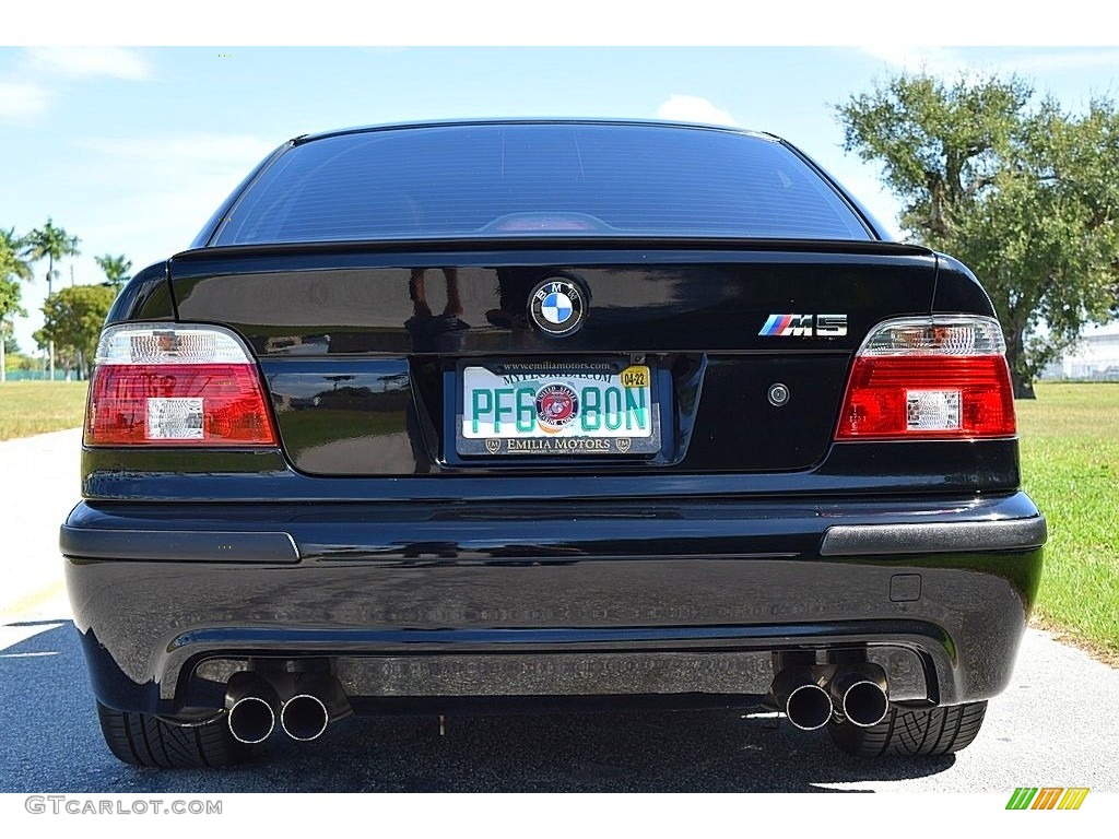 2000 M5  - Jet Black / Black photo #12