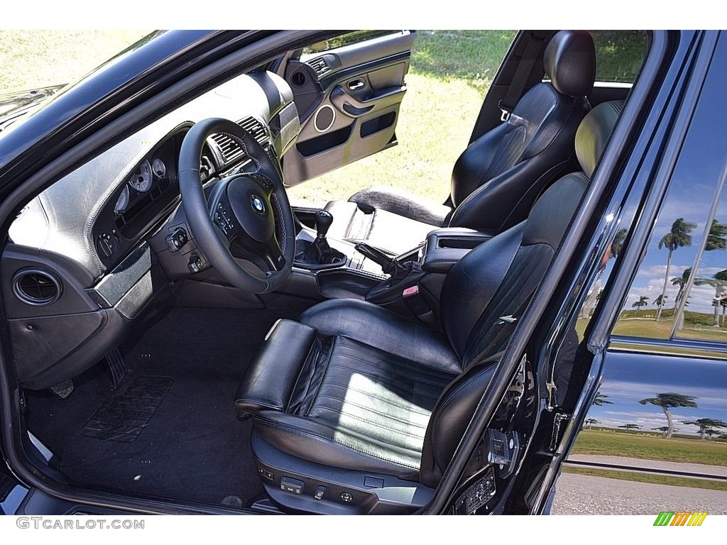 Black Interior 2000 BMW M5 Standard M5 Model Photo #143102003