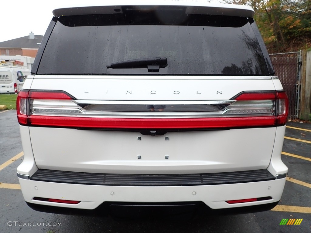 2019 Navigator Reserve 4x4 - White Platinum Metallic Tri-Coat / Medium Slate photo #4