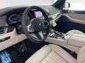 Ivory White 2022 BMW X5 M50i Interior Color