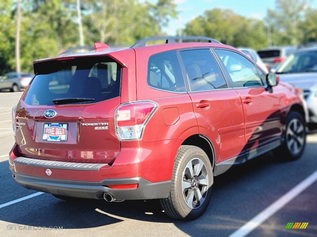 2017 Forester 2.5i Limited - Venetian Red Pearl / Gray photo #2