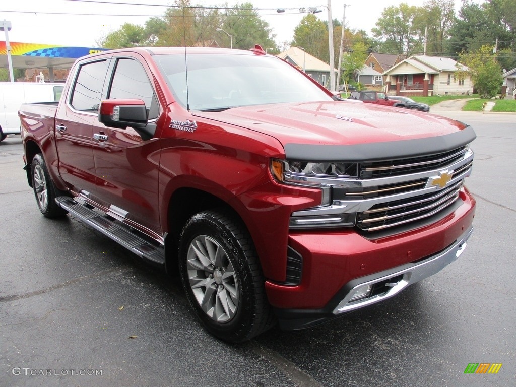 2019 Silverado 1500 High Country Crew Cab 4WD - Cajun Red Tintcoat / Jet Black photo #5
