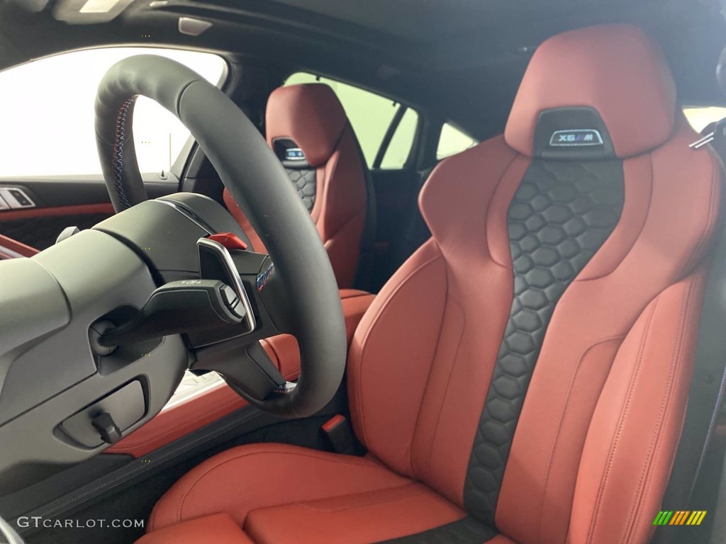 Sakhir Orange/Black Interior 2022 BMW X6 M Competition Photo #143103890
