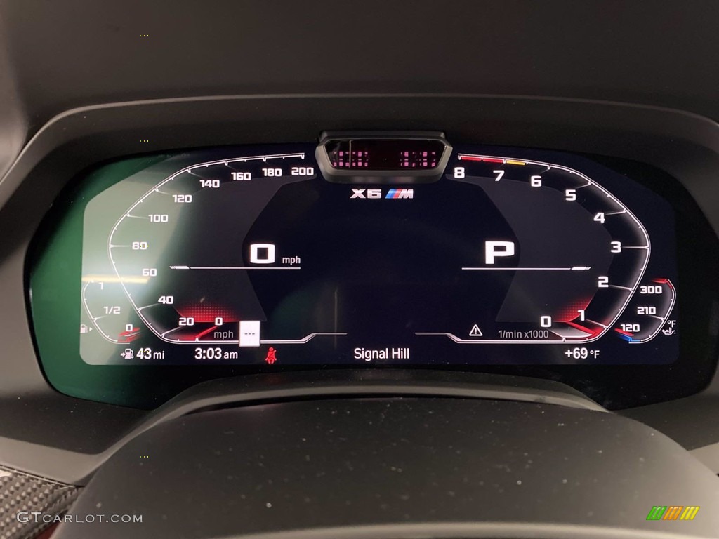 2022 BMW X6 M Competition Gauges Photo #143103998