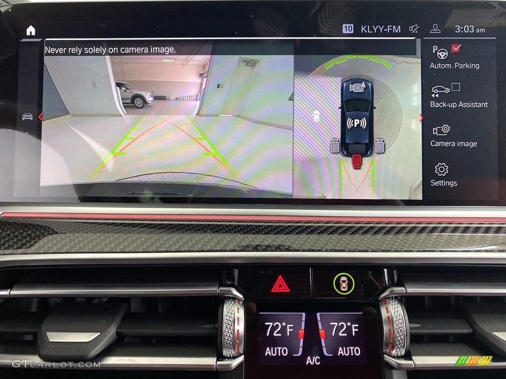 2022 X6 M Competition - Carbon Black Metallic / Sakhir Orange/Black photo #20