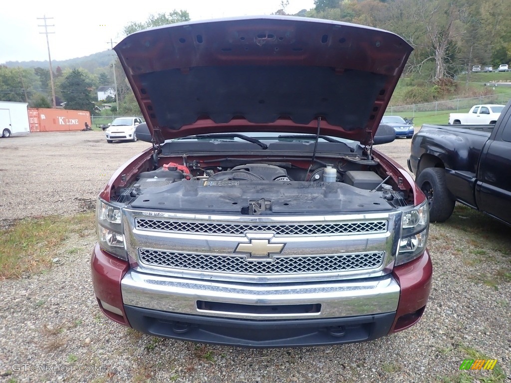 2009 Silverado 1500 LT Crew Cab 4x4 - Victory Red / Ebony photo #5