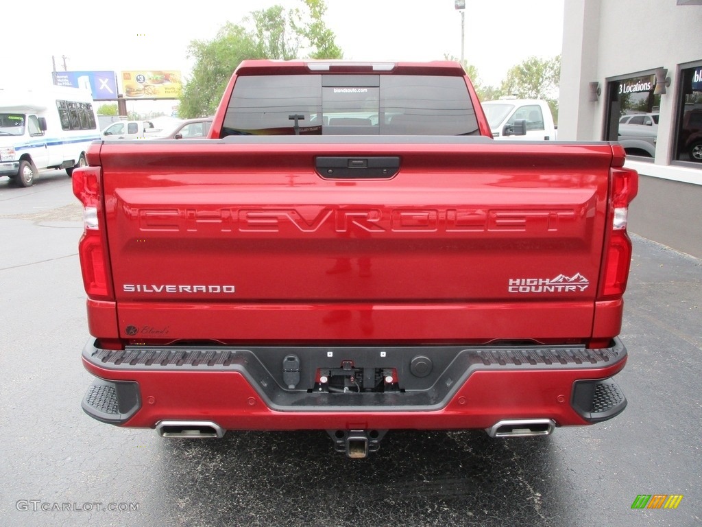 2019 Silverado 1500 High Country Crew Cab 4WD - Cajun Red Tintcoat / Jet Black photo #42