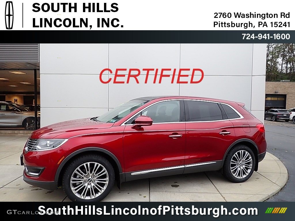 Ruby Red Metallic Lincoln MKX