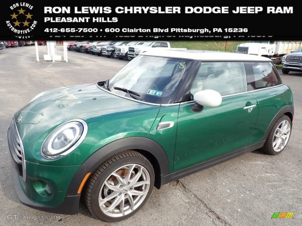 2020 Hardtop Cooper S 2 Door - British Racing Green IV Metallic / Satellite Gray photo #1