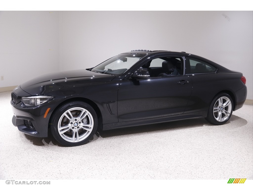 2018 4 Series 430i xDrive Coupe - Jet Black / Black photo #3