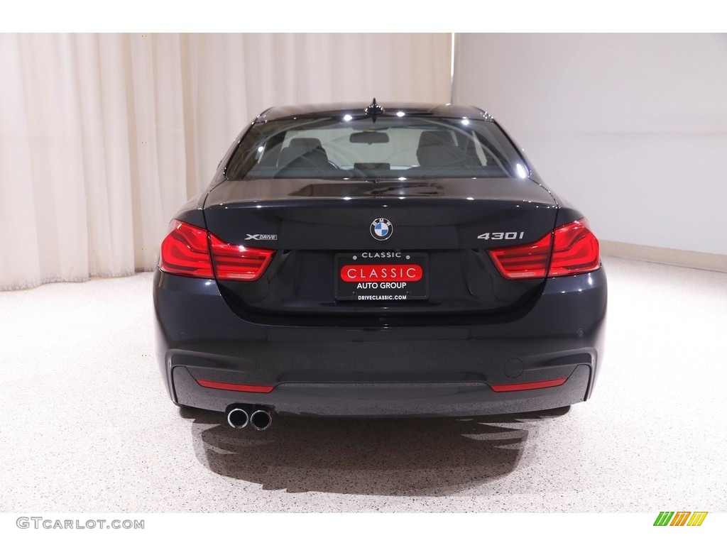 2018 4 Series 430i xDrive Coupe - Jet Black / Black photo #21