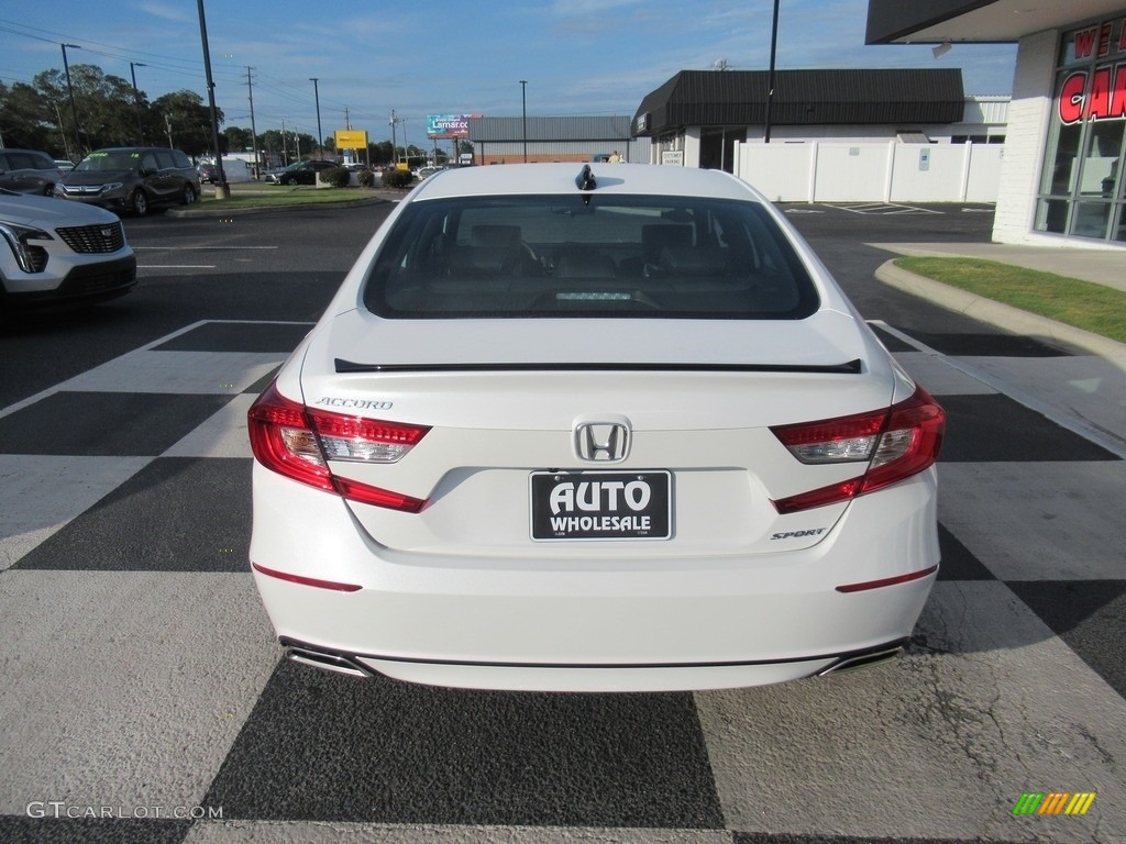 2021 Accord Sport - Platinum White Pearl / Black photo #4