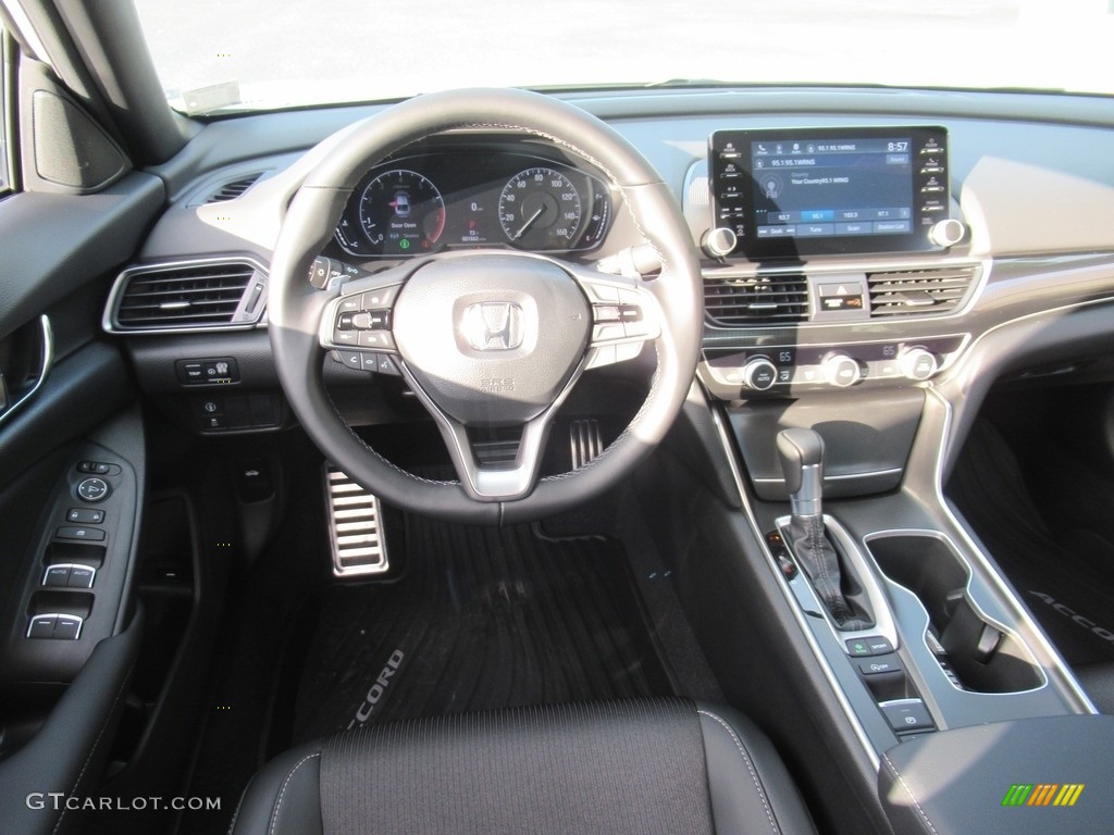 2021 Accord Sport - Platinum White Pearl / Black photo #15