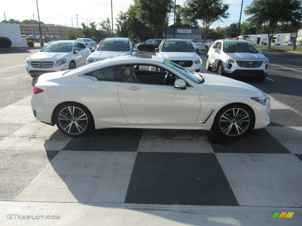 Majestic White 2021 Infiniti Q60 Red Sport 400 Exterior Photo #143107526