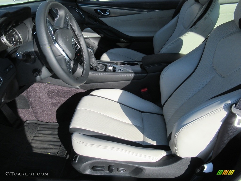 2021 Infiniti Q60 Red Sport 400 Front Seat Photo #143107583
