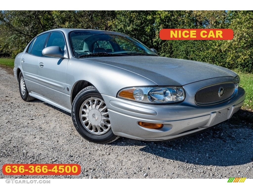 2002 LeSabre Custom - Sterling Silver Metallic / Medium Gray photo #1
