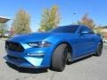 2019 Velocity Blue Ford Mustang GT Premium Fastback  photo #6