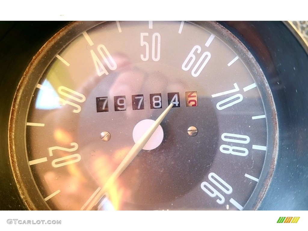 1973 Volkswagen Bus T2 Station Wagon Gauges Photo #143109016