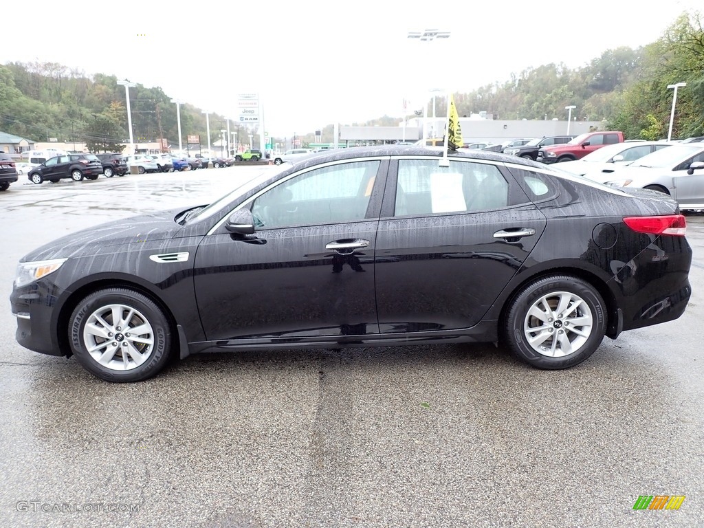 Ebony Black 2017 Kia Optima LX Exterior Photo #143109172