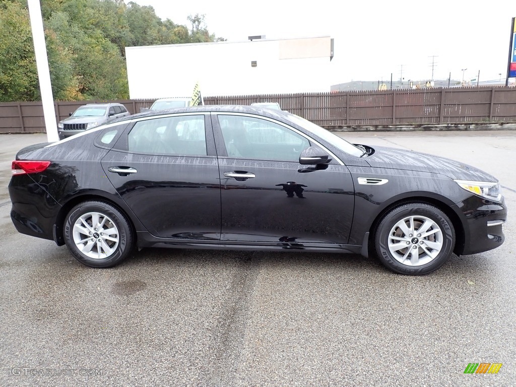Ebony Black 2017 Kia Optima LX Exterior Photo #143109232