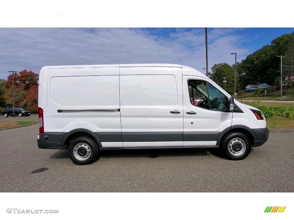 Oxford White 2016 Ford Transit 350 Van XL MR Long Exterior Photo #143110229