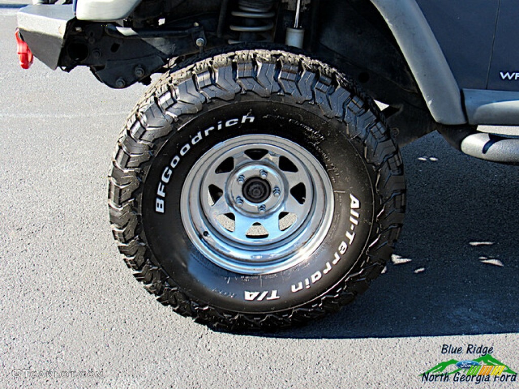 2004 Wrangler SE 4x4 - Patriot Blue Pearl / Dark Slate Gray photo #9