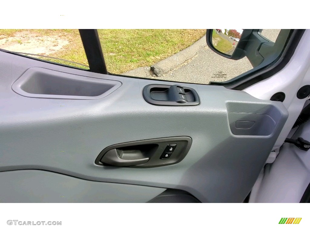 2016 Ford Transit 350 Van XL MR Long Pewter Door Panel Photo #143110280