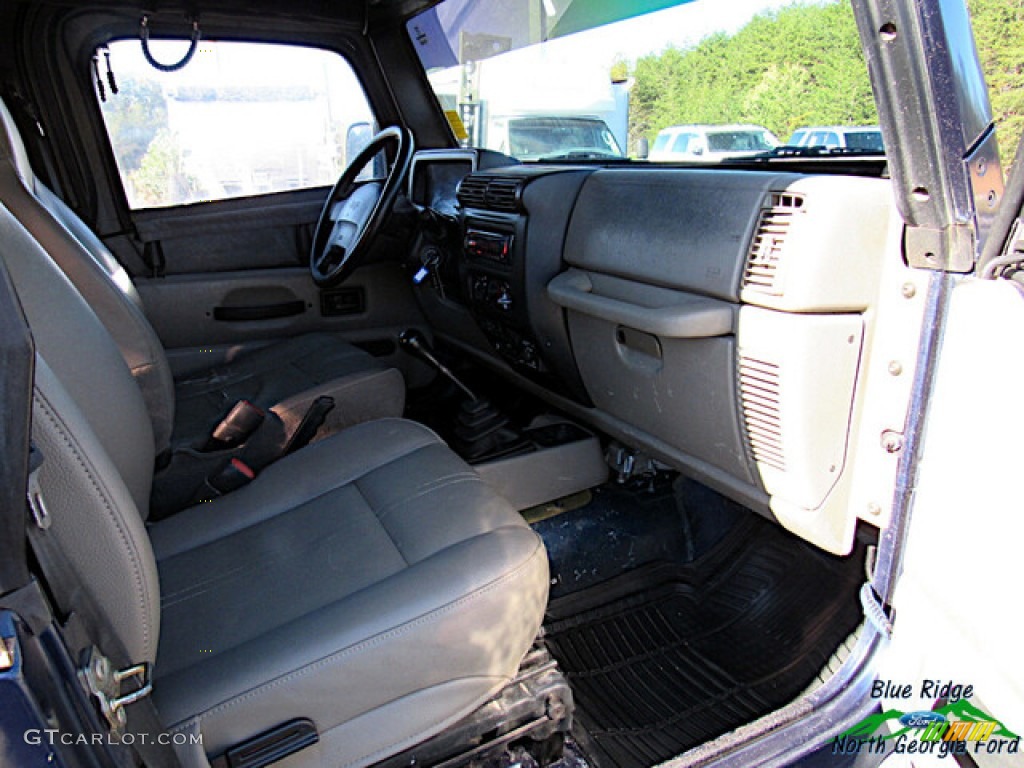 2004 Wrangler SE 4x4 - Patriot Blue Pearl / Dark Slate Gray photo #13