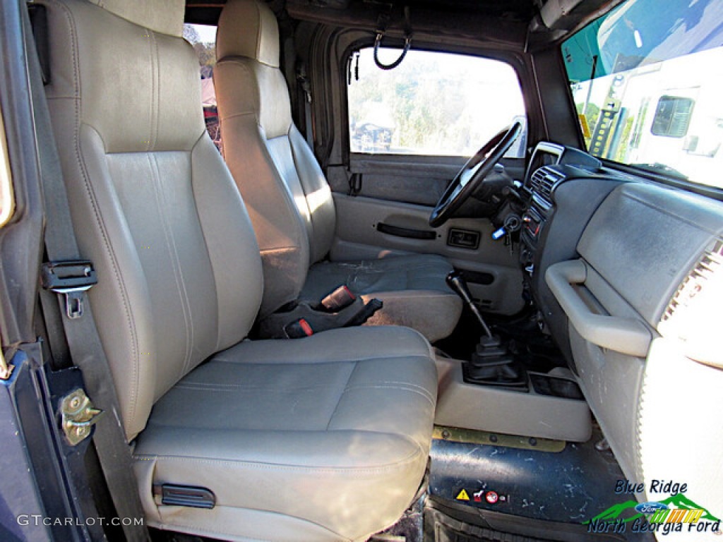 2004 Wrangler SE 4x4 - Patriot Blue Pearl / Dark Slate Gray photo #14