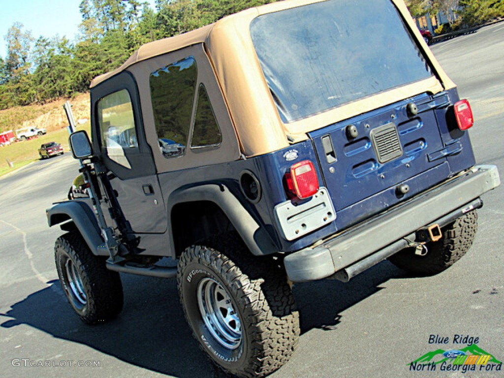 2004 Wrangler SE 4x4 - Patriot Blue Pearl / Dark Slate Gray photo #26