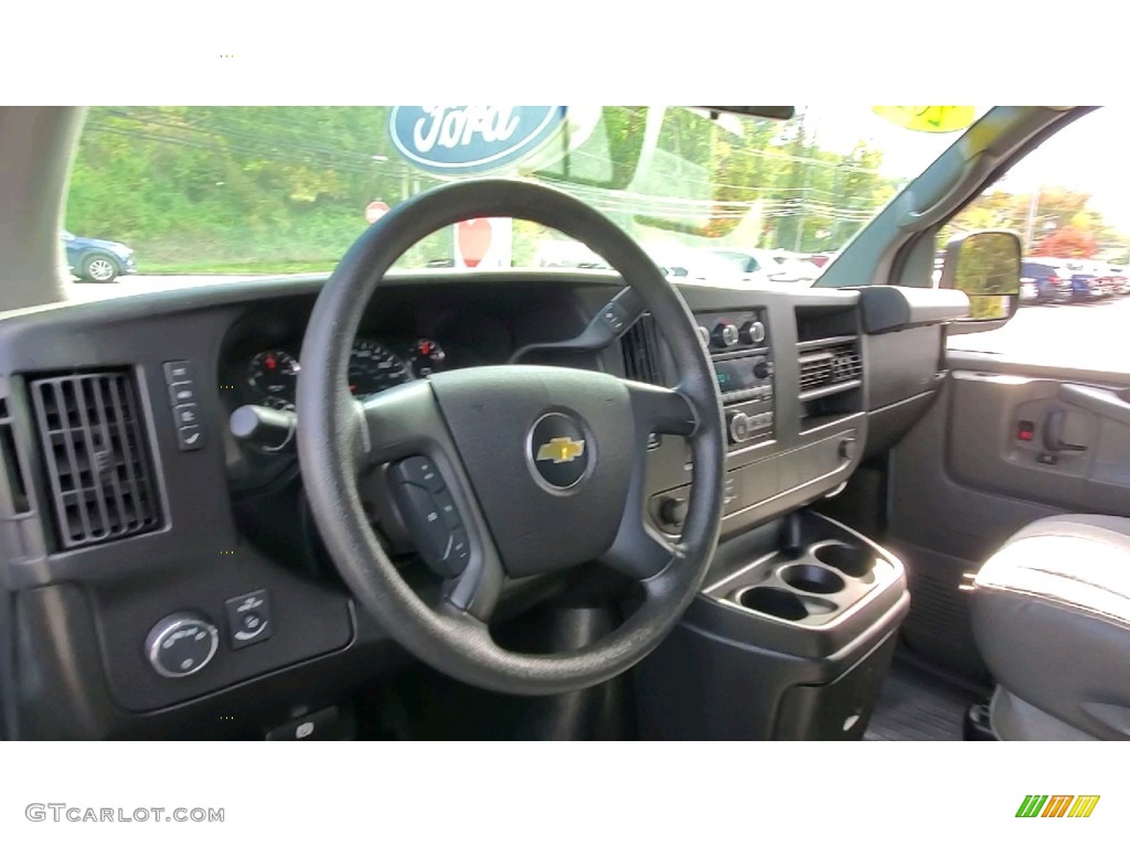 2014 Chevrolet Express 3500 Cargo WT Medium Pewter Dashboard Photo #143110550