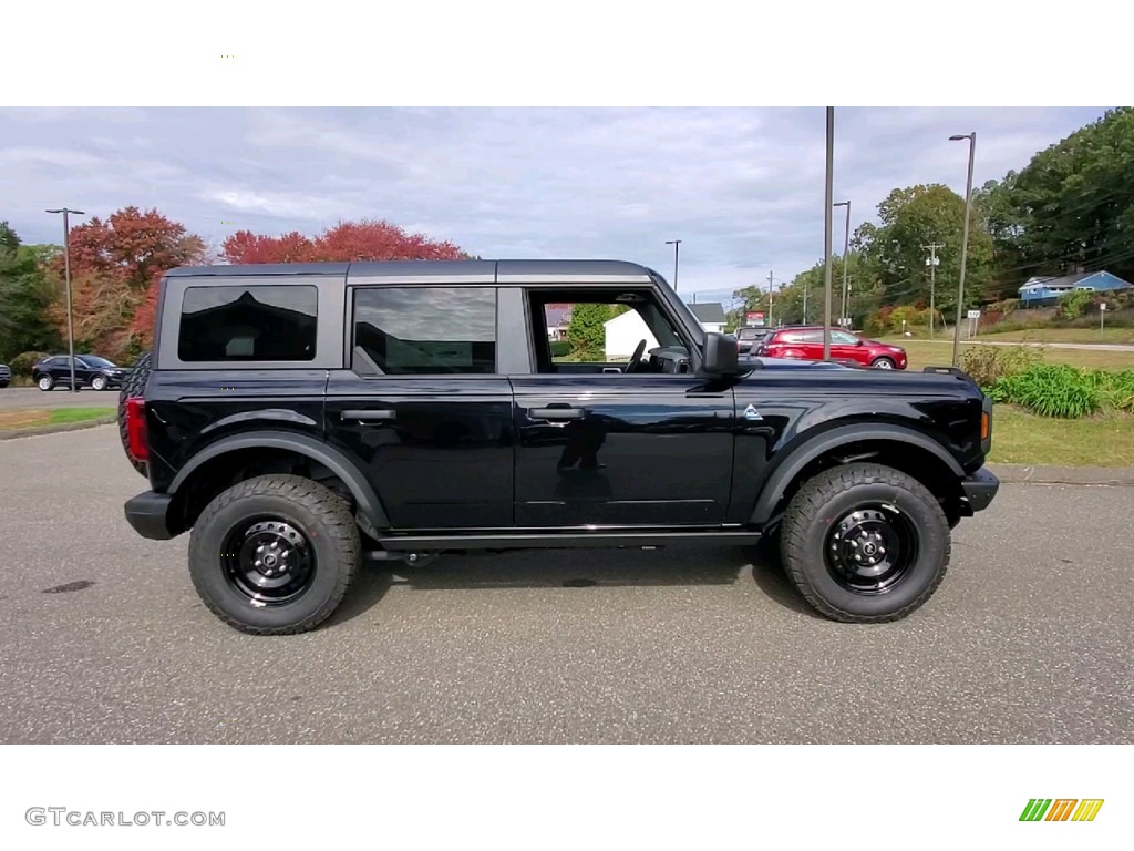 Shadow Black 2021 Ford Bronco Black Diamond 4x4 4-Door Exterior Photo #143111015