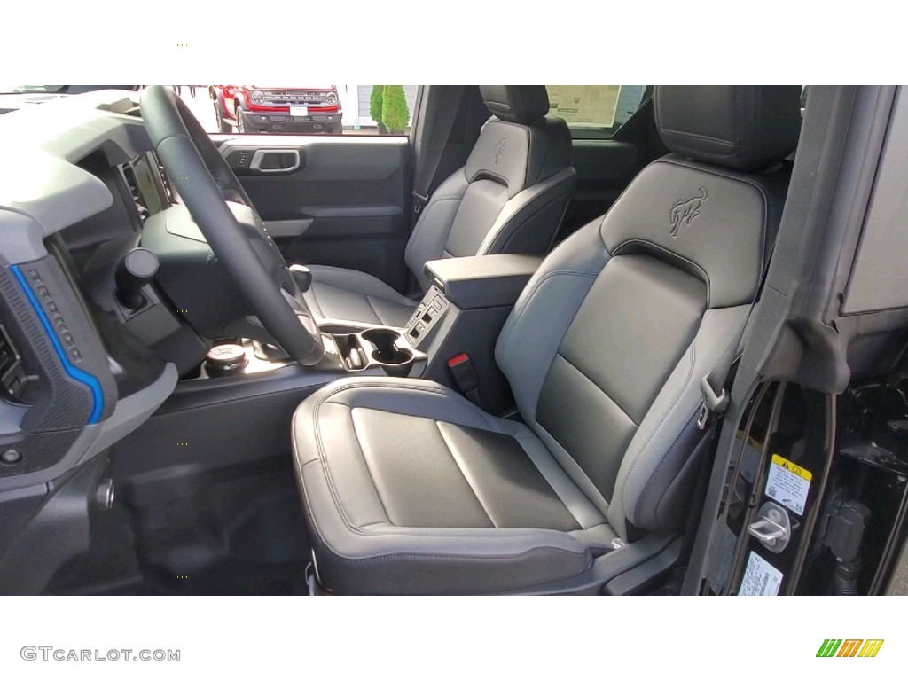 2021 Ford Bronco Black Diamond 4x4 4-Door Front Seat Photo #143111024