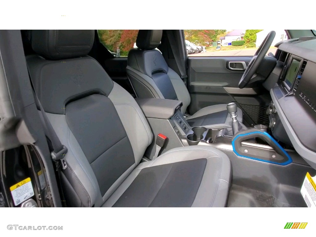 2021 Ford Bronco Black Diamond 4x4 4-Door Front Seat Photo #143111063