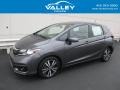 Modern Steel Metallic 2018 Honda Fit EX