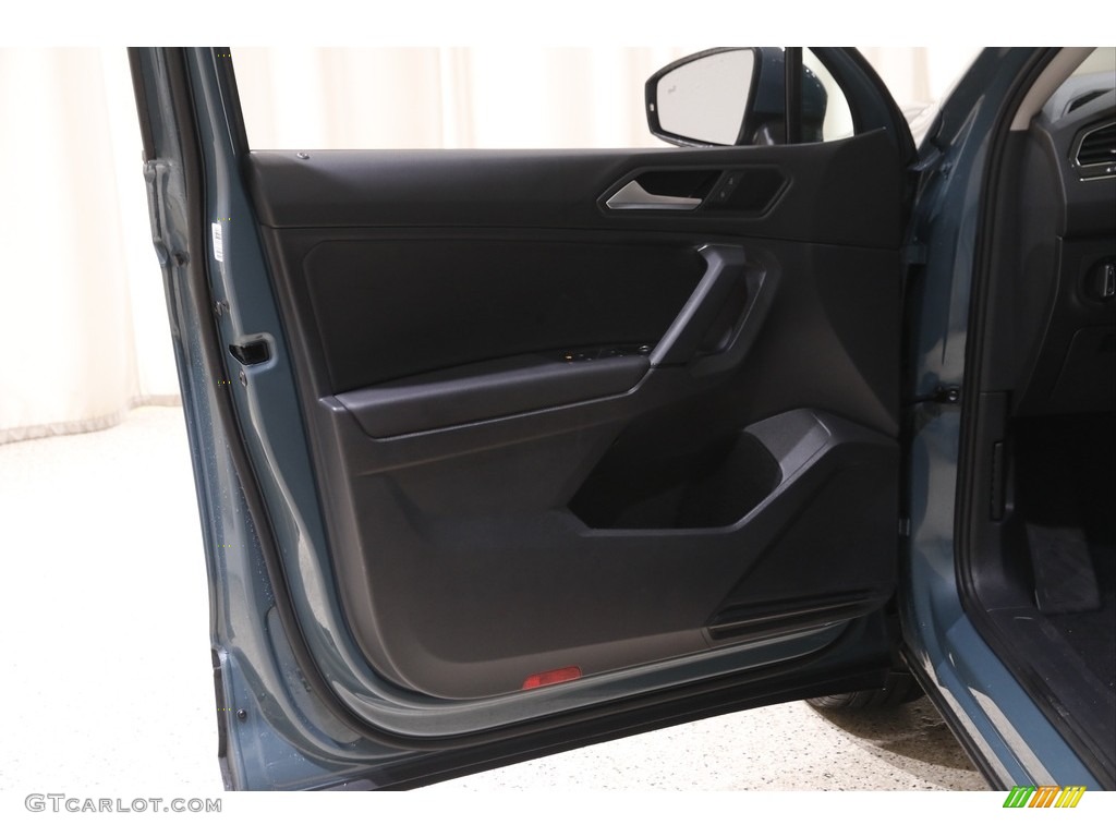 2019 Tiguan SE 4MOTION - Stone Blue Metallic / Titan Black photo #4